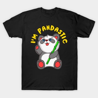 I'm Pandastic Panda Bear Fantastic Cute T-Shirt